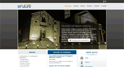 Desktop Screenshot of efuture.it